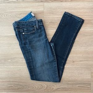 PAIGE skyline skinny jeans, dark wash, size 26